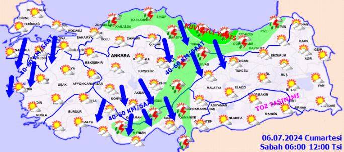 Sağanak geliyor! Meteoroloji saat verip 3 ile yeni uyarı yaptı 14